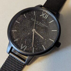 Olivia Burton Glitter Grey Watch
